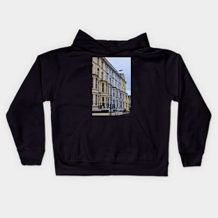 A view of Bridlington, England Kids Hoodie